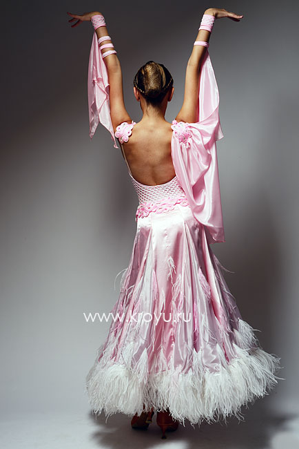 Выкройка Burda №7879 — Платье для бальных танцев
